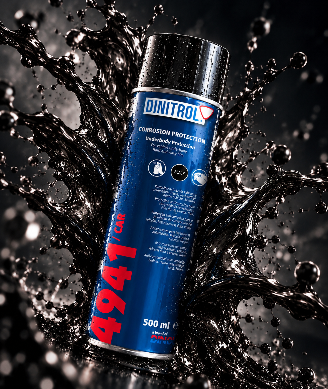 Dinitrol 4941 Car Underbody Protection - 500ml