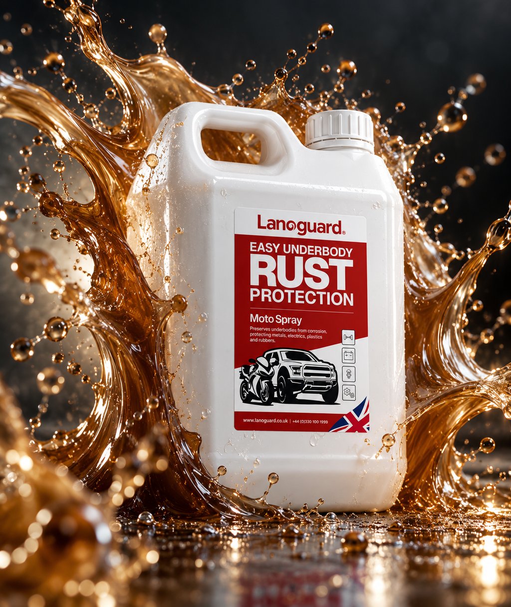 Lanoguard Easy Underbody Rust Protection Moto Spray